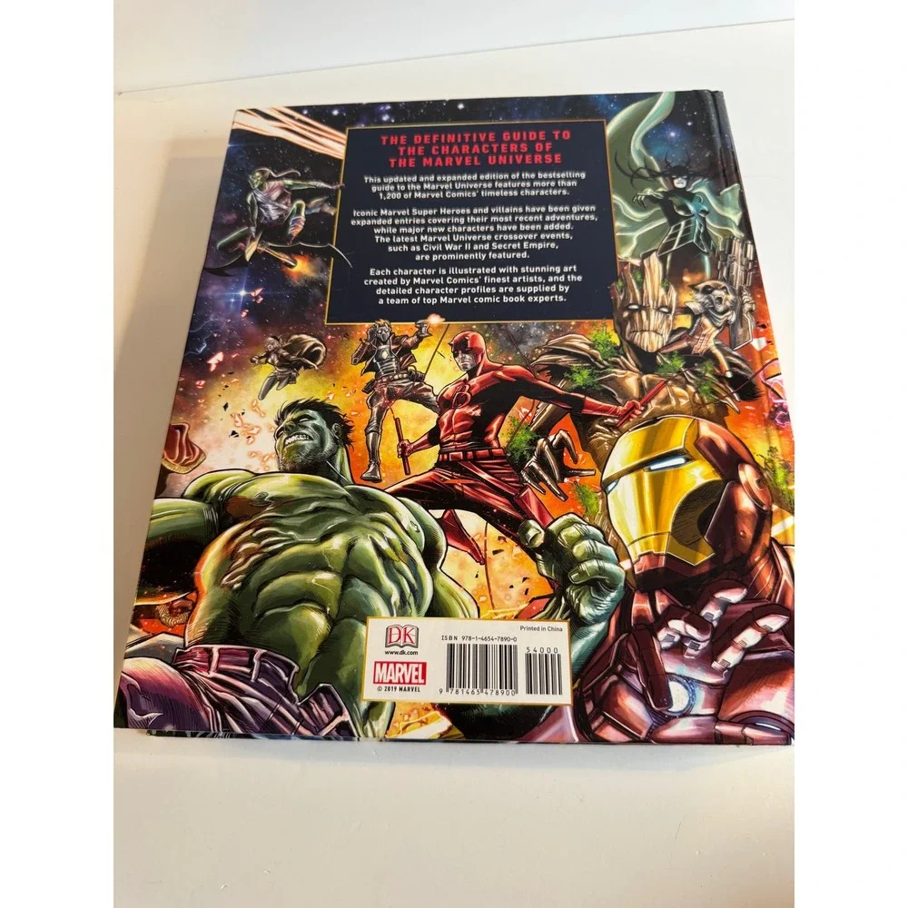 Marvel Encyclopedia New Edition DK Hardcover 2019 Stan‎ Lee Introduction